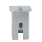 D�ksel til stolper | varmgalvaniseret | til 70 x 70 mm stolper | med fjederbelastet l�semekanisme | passer til jordfod, varenr. 470.10, til �bning med universaln�gle, varenr. 470.40